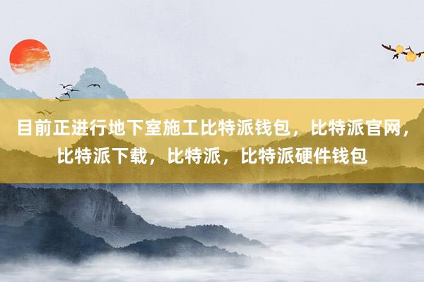 目前正进行地下室施工比特派钱包，比特派官网，比特派下载，比特派，比特派硬件钱包