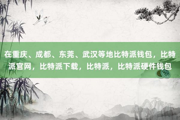 在重庆、成都、东莞、武汉等地比特派钱包，比特派官网，比特派下载，比特派，比特派硬件钱包