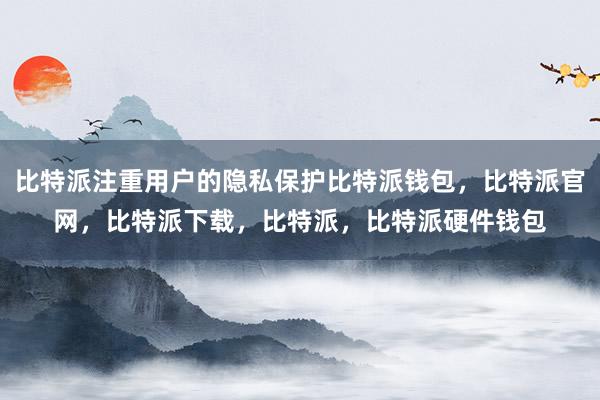 比特派注重用户的隐私保护比特派钱包，比特派官网，比特派下载，比特派，比特派硬件钱包