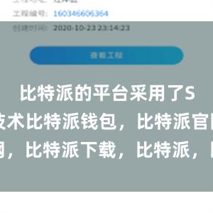 比特派的平台采用了SSL加密技术比特派钱包，比特派官网，比特派下载，比特派，比特派硬件钱包