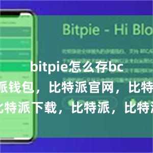 bitpie怎么存bch首先比特派钱包，比特派官网，比特派下载，比特派，比特派硬件钱包