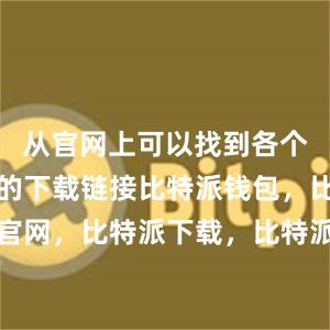 从官网上可以找到各个操作系统的下载链接比特派钱包，比特派官网，比特派下载，比特派，比特派硬件钱包